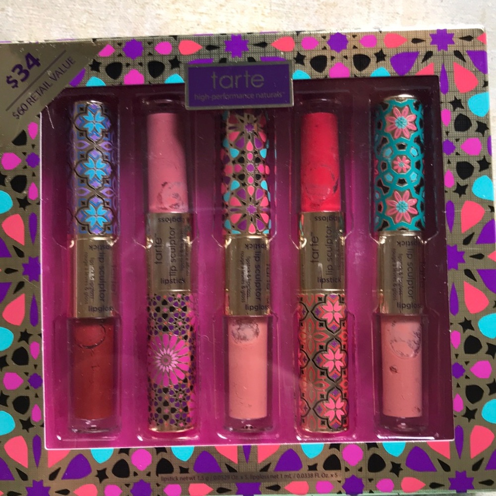 Tarte Lip Luxuries Set NIB